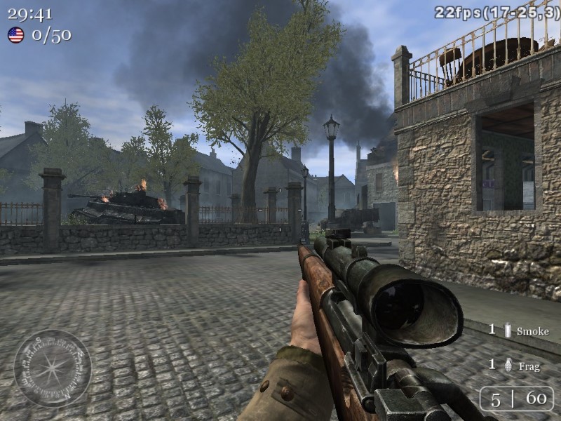 Gameplay Call of Duty 2.