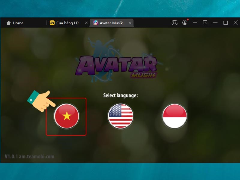 cách tải game Avatar Musik trên máy tính