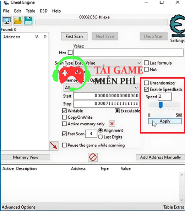 Tích chọn theo ô đã hướng dẫn