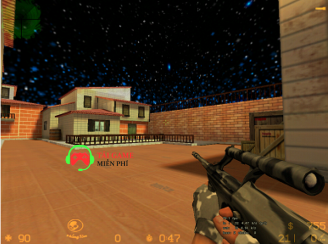 Vào game và trải nghiệm tốc độ di chuyển cực nhanh