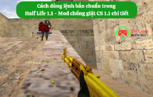 Cách dùng lệnh bắn chuẩn trong Half Life 1.1 chi tiết nhất