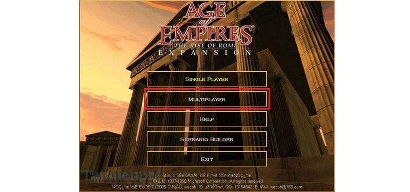 Nhấn Multiplayer để chơi nhiều người.