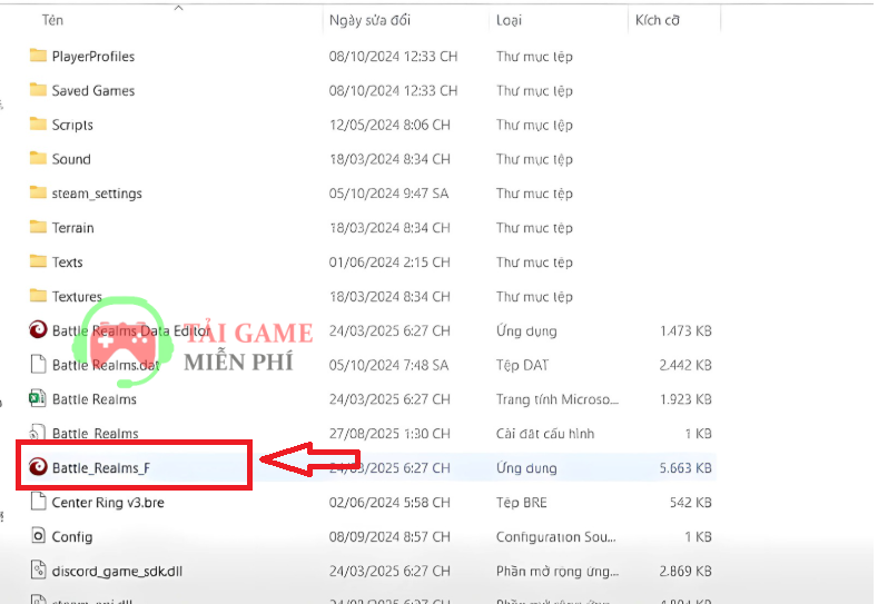 Mở file game và trải nghiệm ngay